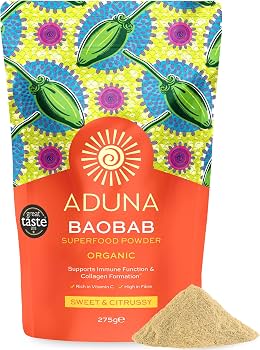 Aduna Baobab Superfood Powder 100% Natural- Sweet and Citrussy