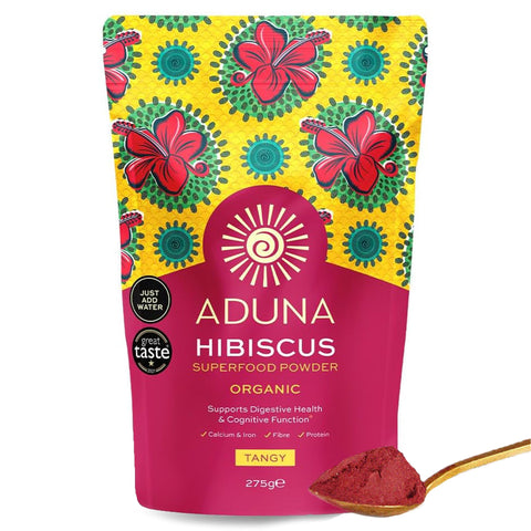 Aduna Hibiscus Superfood Powder 100% Natural- Tangy