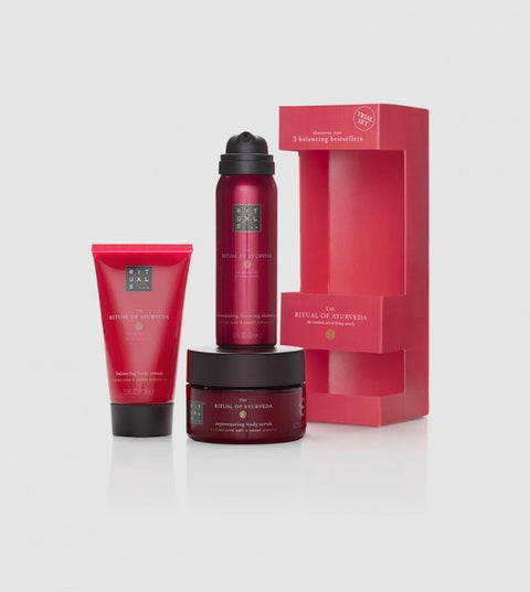 Rituals The Ritual of Ayurveda Sweet Almond & Indian Rose Bath & Body Trial Set