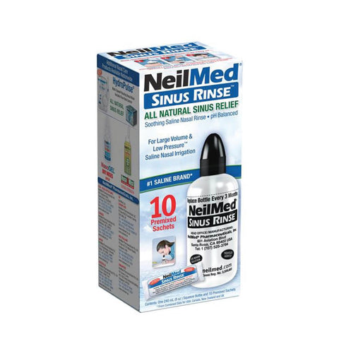 Neilmed Sinus Rinse - 10 Premixed Sachets