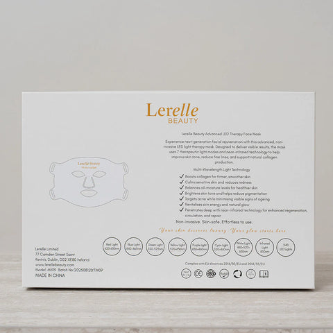 Lerelle Beauty Advanced LED Therapy Face Mask